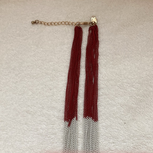 NWT-  Charming Charlie red, white, and blue necklace and bracelet. - Picture 4 of 4